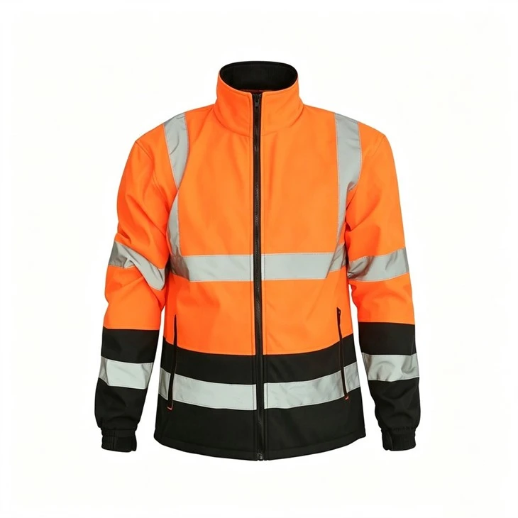 Hi Vis Orange Reflective Work Jacket suppliers