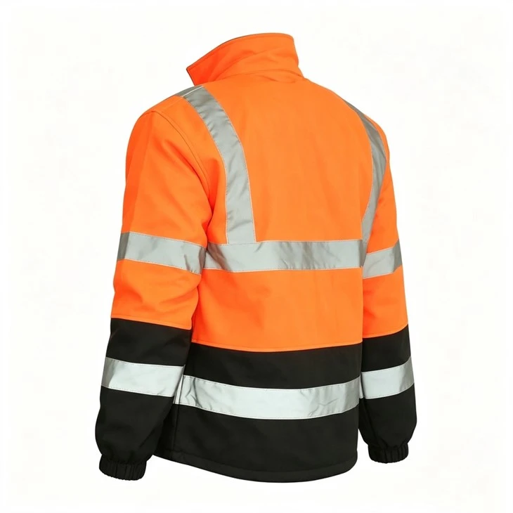 Hi Vis Orange Reflective Work Jacket best